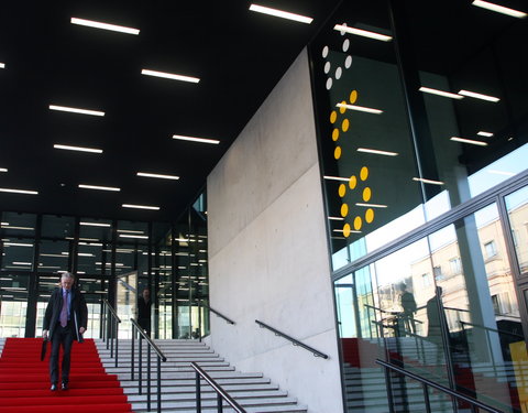 Officiële opening van het Universiteitsforum (Ufo) in de Sint-Pietersnieuwstraat-30510