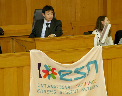 20 jaar Erasmus Student Network (ESN), conferentie in het Provinciehuis Gent-30516