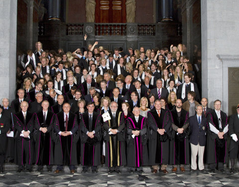 Proclamatie 2010/2011 faculteit Diergeneeskunde