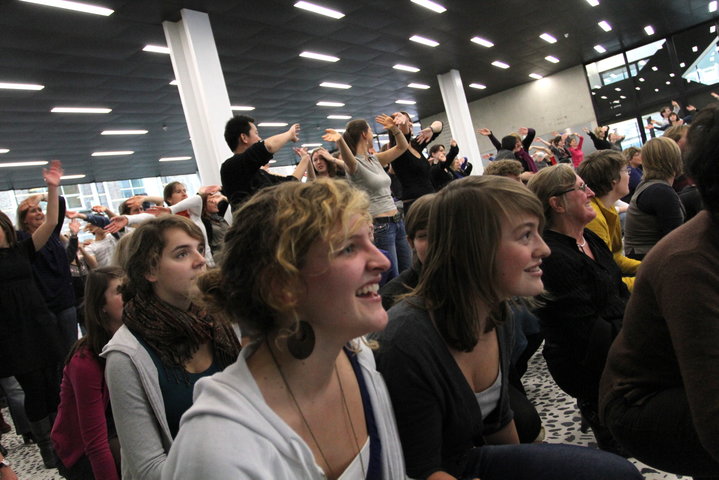 'Dance for the climate' aan de UGent -31657