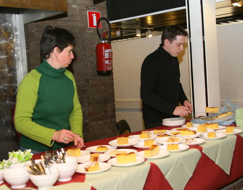 'Groene Middag' in het studentenrestaurant Overpoort als afsluiter van de 2de energiecampagne-32000