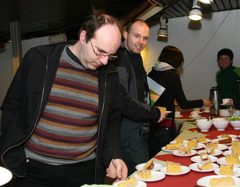'Groene Middag' in het studentenrestaurant Overpoort als afsluiter van de 2de energiecampagne-32005
