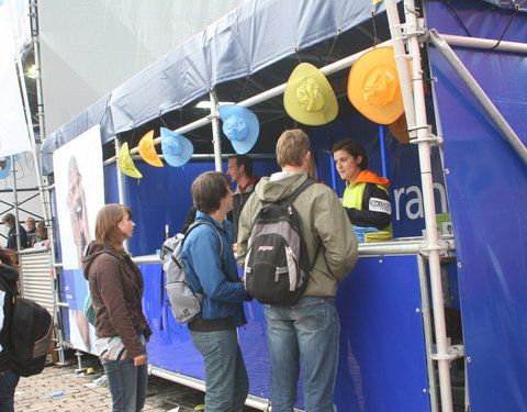 Student Kick-off 2007 op het Sint-Pietersplein-33688