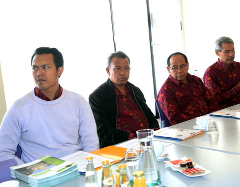 Ontvangst delegatie van Mahasaraswati Denpasar University (Bali) en ondertekening Memory of Understanding-36489