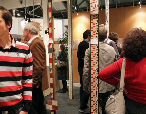 Opening tentoonstelling 'U bevindt zich hier: Landmeetkunde, Cartografie en Geomatica aan de Universiteit Gent' n.a.v. 20-jarig 