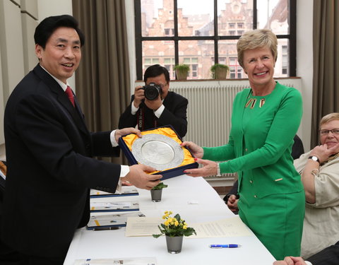 Ondertekening verlenging samenwerkingsakkoord met Sichuan University