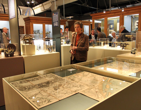 Opening tentoonstelling 'U bevindt zich hier: Landmeetkunde, Cartografie en Geomatica aan de Universiteit Gent' n.a.v. 20-jarig 