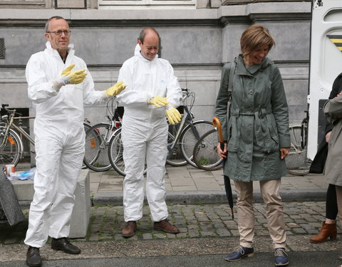 Inhuldiging autovrije gedeelte van Rozier-42376