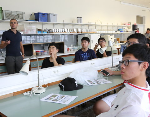 Koreaanse scholieren (Seoul) bezoeken UGent-44442