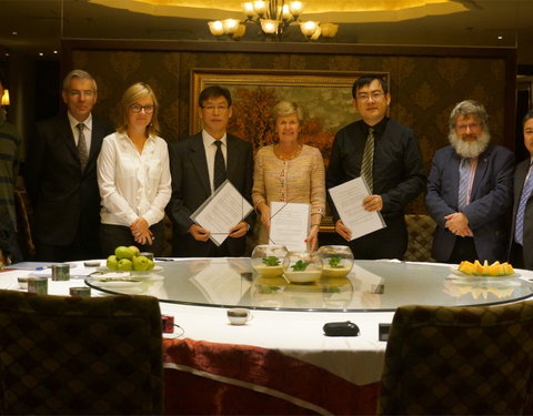 Ondertekening MoU met Xinjiang Institute of Ecology and Geography en het Turpan Bureau of Cultural Heritage
