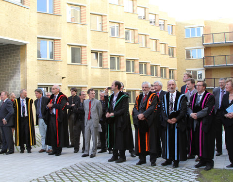 Opening nieuwe studentenhomes aan de Kantienberg-4720