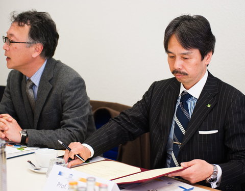 Ondertekening 'Memorandum of Understanding & Cooperation Agreement' met Mie University (Japan)-49350