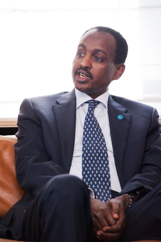 Ontvangst ambassadeur Ethiopië-50672