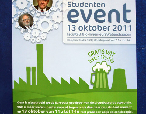 Ghent Bio-Economy met studentenevent in faculteit Bio-ingenieurswetenschappen-5117
