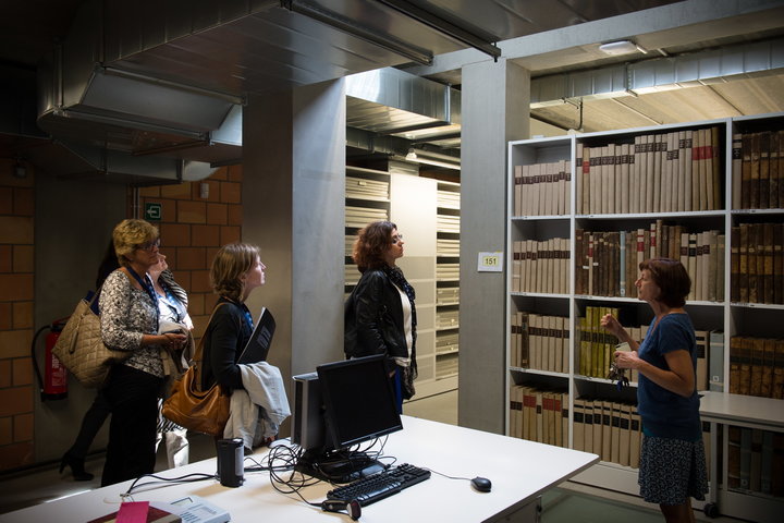 Bezoek Vereniging van Samenwerkende Nederlandse Universiteiten (VSNU) aan de UGent-54194