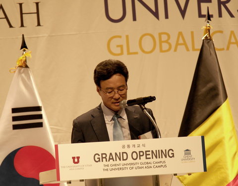 Opening eerste academiejaar Ghent University Global Campus in Korea-54254