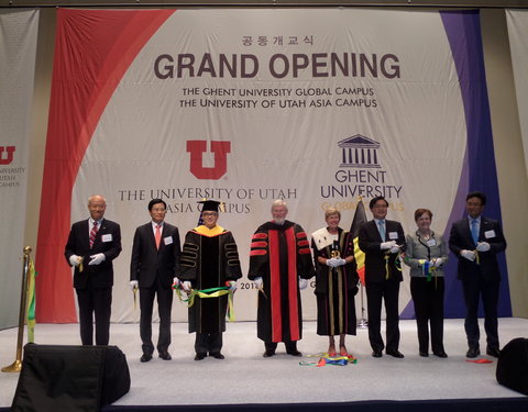 Opening eerste academiejaar Ghent University Global Campus in Korea-54258