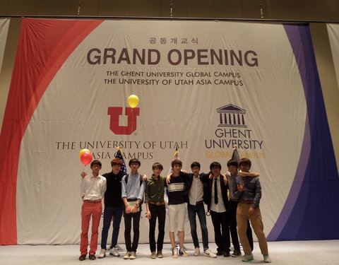 Opening eerste academiejaar Ghent University Global Campus in Korea-54267