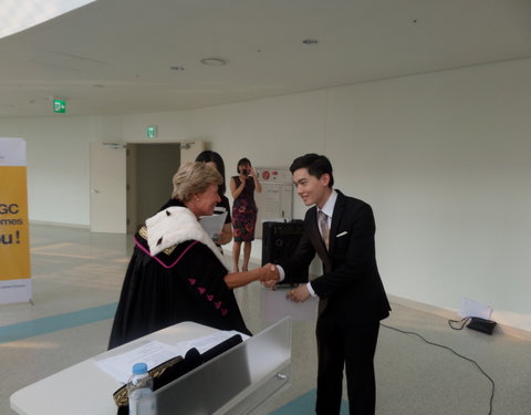 Opening eerste academiejaar Ghent University Global Campus in Korea-54283