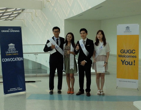 Opening eerste academiejaar Ghent University Global Campus in Korea-54293