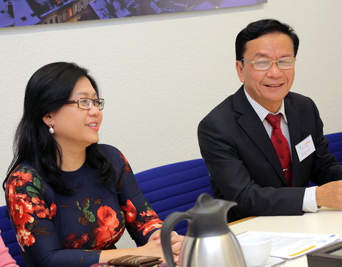 Ontvangst delegatie Vietnamese ministerie van Industrie en Handel