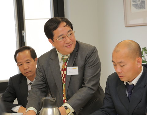 Ontvangst delegatie Vietnamese ministerie van Industrie en Handel-55669