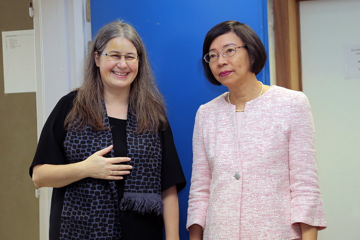 Opening Taiwan Resource Center for Chinese Studies in de vakgroepbibliotheek Sinologie-60001