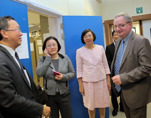 Opening Taiwan Resource Center for Chinese Studies in de vakgroepbibliotheek Sinologie-60009