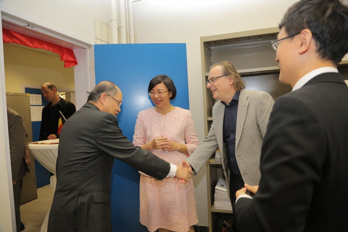Opening Taiwan Resource Center for Chinese Studies in de vakgroepbibliotheek Sinologie-60014