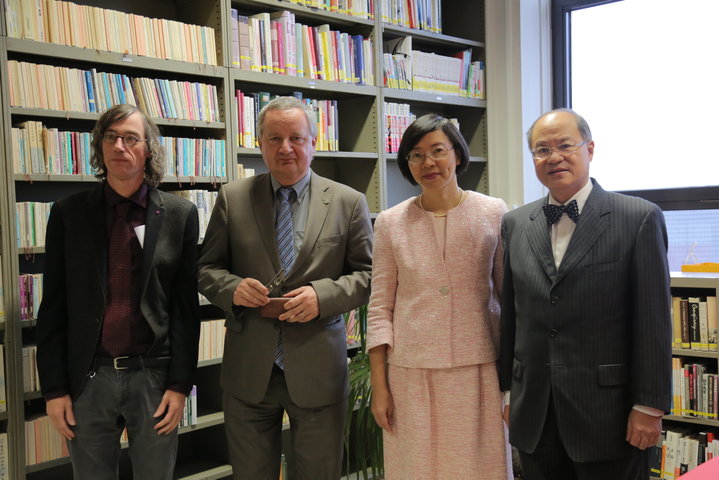 Opening Taiwan Resource Center for Chinese Studies in de vakgroepbibliotheek Sinologie-60019