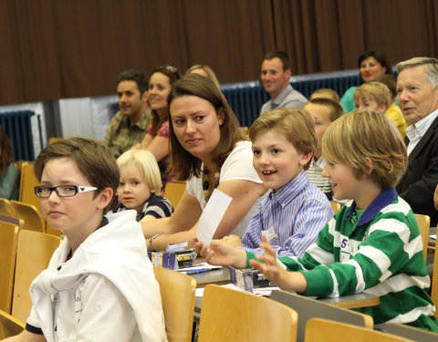 Kinderuniversiteit Gent over sterren en planeten, organisatie UGent en Volkssterrenwacht Armand Pien-6131