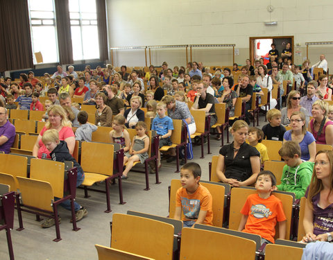 Kinderuniversiteit Gent over sterren en planeten, organisatie UGent en Volkssterrenwacht Armand Pien-6136