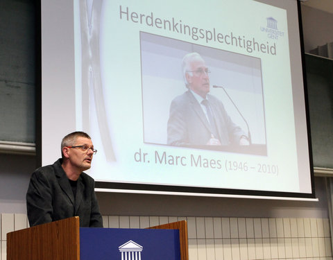 Academische zitting ter ere van prof. Marc Maes