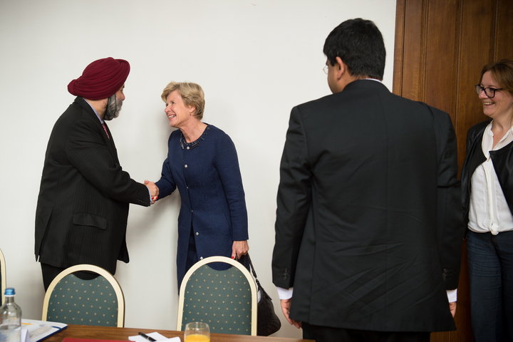 Meeting met de ambassadeur van India-65541