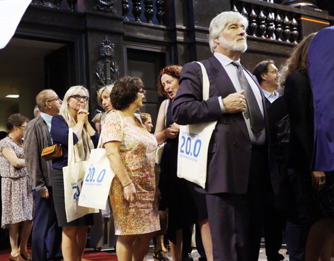 Lancering 200 jaar Universiteit Gent tijdens opening academiejaar