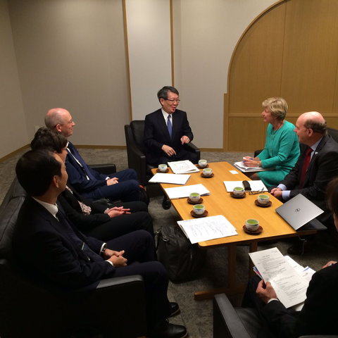 Delegatie UGent vergezelt koningshuis op staatsbezoek naar Japan