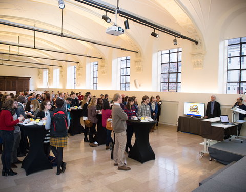 Onthaalontbijt voor nieuwe UGent medewerkers, aangesteld tussen 1 oktober en 16 november 2016