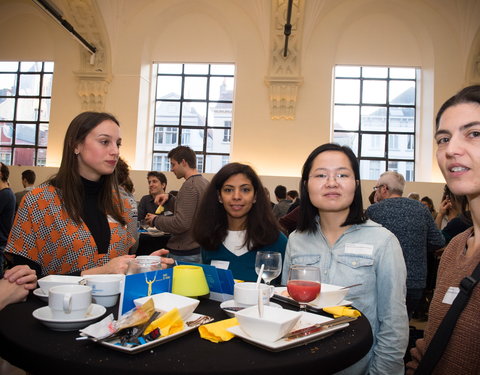 Onthaalontbijt voor nieuwe UGent medewerkers, aangesteld tussen 1 oktober en 16 november 2016