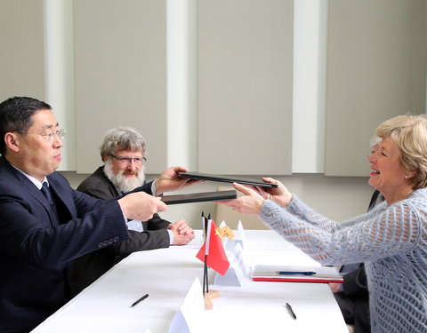Ondertekening MoU met University of Chinese Academy of Sciences (UCAS) 