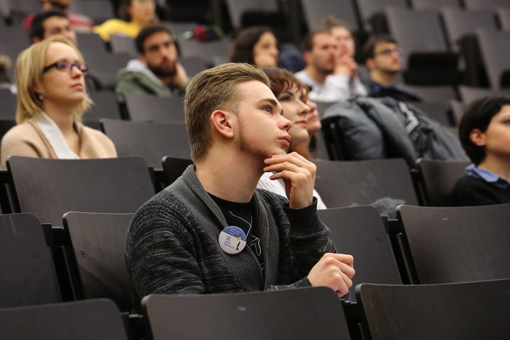 Ontvangst van internationale studenten tijdens Welcome Days