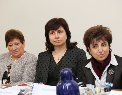 Ontmoeting Bulgaarse delegatie