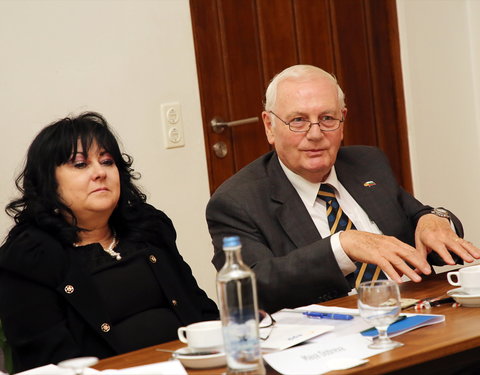 Ontmoeting Bulgaarse delegatie