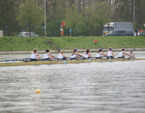 Internationale roeiregatta voor 200 jaar UGent