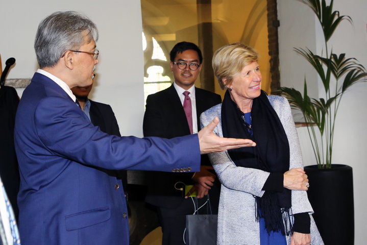 Bezoek Indonesische ambassadeur