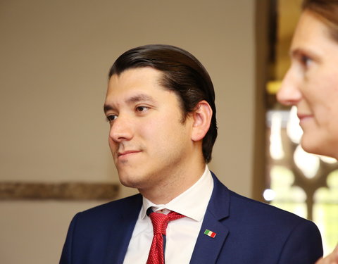 Onvangst Mexicaanse ambassadeur