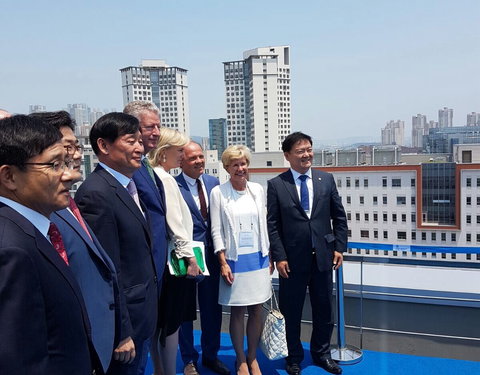 Belgisch bezoek aan Global Campus in Korea 