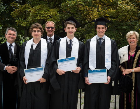 Proclamatie 2016/2017 Burgerlijk Ingenieur en Burgerlijk Ingenieur Architect