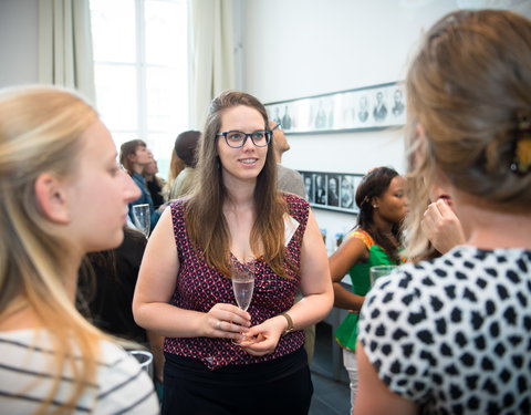 Overhandiging certificaten Summer School 'Health & Migration 2017'