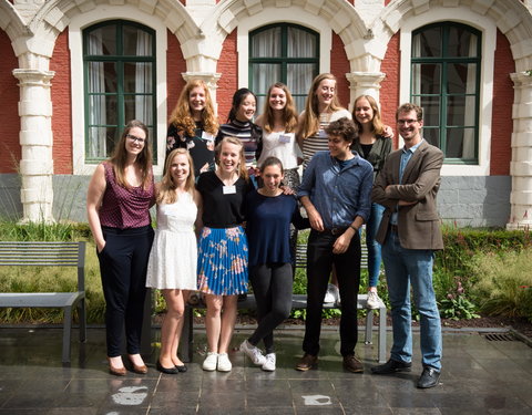 Overhandiging certificaten Summer School 'Health & Migration 2017'