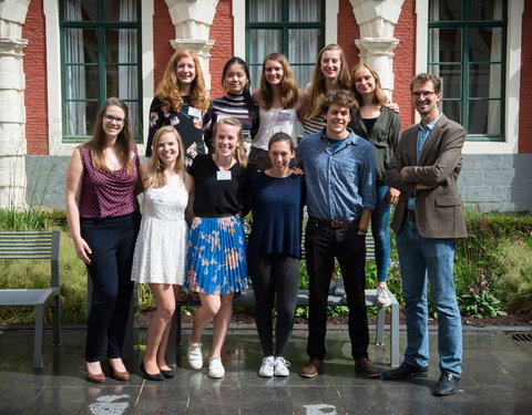 Overhandiging certificaten Summer School 'Health & Migration 2017'